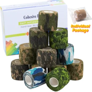 Custom Camouflage Self-Adhesive Protective Bandage for Military Army Hunting