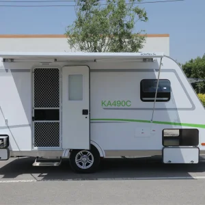 Adventure-Ready Ka490c Camper Travel Trailer - off-Grid Capable &amp; All-Weather Performance