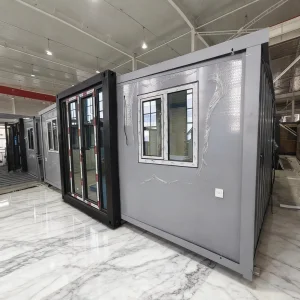Casa Prefabricada de Campamento de Construcción Autoconstruida Hogar Residencial Casa Modular Resistente al Agua y a la Corrosión Casa Contenedor