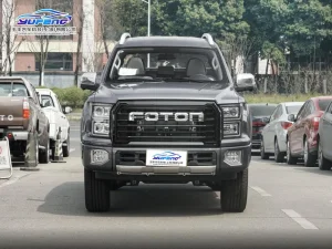 2025 Foton General G9 Pickup New Style Dual Cab 4X4 Diesel Manual Transmission MID-Size Pickup Truck for Sport