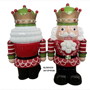 Resin Nutcracker Christmas Ornaments