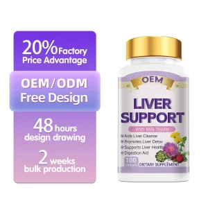 Natural Liver Support Supplement for Optimal Function and Well-Being