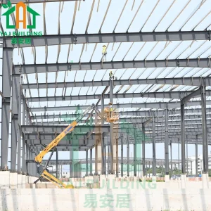 Warehouse Build Steel Frame Building for Sale Factory Customized Modular Modern Workshop Hotel Apartment House