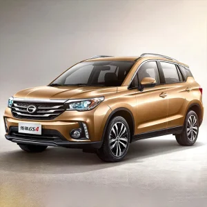 Frenos de disco ventilados delanteros y sólidos traseros, coche de gasolina de segunda mano GAC Trumpchi GS8 con ABS, EBD y ESP