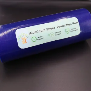 High-Tack Adhesive Backing for Raw Aluminum Sheet Storage and Transit
