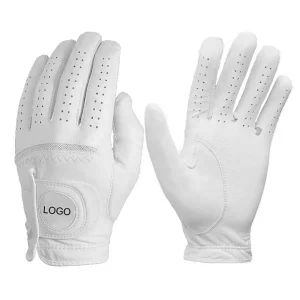 Professional Manufacturer Cabretta Golf Gloves Genuine Leather Non-Slip Custom Design Comfortable Sports Gloves