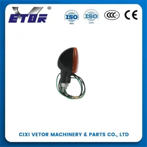 China 25-8355 Motorcycle Turn Lights High Visibility Orange Lens for Traffic Safety Suppliers, Supplier