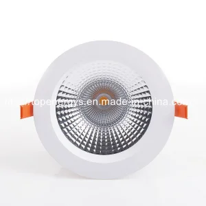 50W 8.0inch D2r80 Item Dimmable COB Recessed Surface Mounted LED Downlight