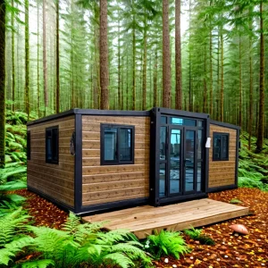 Prefab Fast Build Prefab House 10FT 20FT 40FT Modular Folding Container Hotel House Small Tiny Container House Home Office