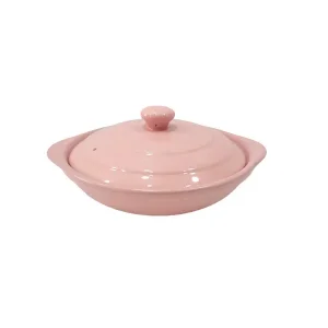 Wholesale Modern Pink Rectangular Stoneware Baker | 3L Shallow Ceramic Casserole Dish - Oven, Table & Dishwasher Safe Exporter, Product