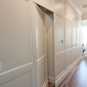 Chantadoor Factory Direct Invisible Flush Door Modern Hidden Wooden Door for Commercial Projects