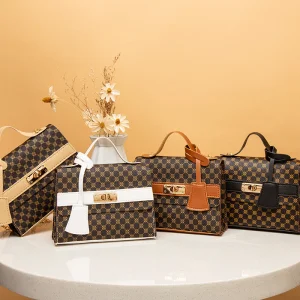 Classic Luxury Women Pu Handbag