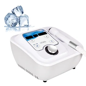 Cool Warm Shrinking Pores Massager Skin Firming Face Toning Device Facial Machine Hot Cold Hammer Electroporation Technology for
