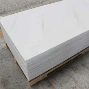 Versatile White Acrylic Material for Quality Marble Surfaces