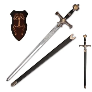 Black Scabbard Greatsword Table Decoration Replica Sword for Home Interior Design