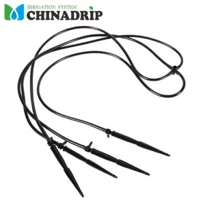 Self Watering Spikes System Automatic Plant Water Device Irrigation Drip Kits with Black Tube