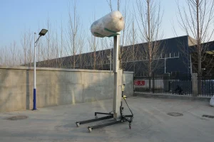 China Manufacture Cheap New 340kg Laod Mobile Portable Material Genie Lift Manual