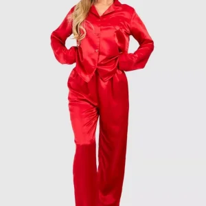 Women's Sleepwear Red Pajama