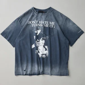Custom Designer Distressed T Shirt Graphic