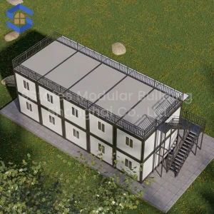 Modular-Expandable Prefabricated Steel Building Hydraulic Side-Slide Expandable School Classroom