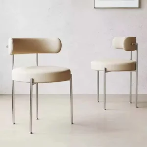 Leather Vanity Chair