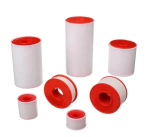 Medical Adhesive Zinc Oxide Plaster with Plastic Ting