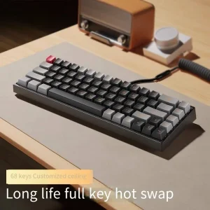 Wireless Bluetooth Wired Mechanical Keyboard Mouse Set