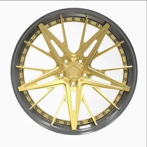 Gold Snowflake Wheels