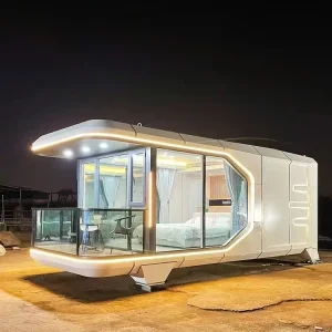 Luxury Sleeping Space Capsule Mobile Tiny House