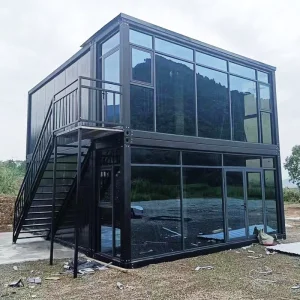 Wholesale Custom Movable Container House Luxury Homes Prefabricated Insulated Prefab Flat House Cold Climate