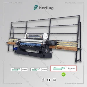 Industrial Round Edge Grinding Machine for Flat Glass Edging Laminated Glass Grinder