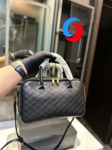 Women's Bag Sheepskin Boston Bowling Bag Handbag Messenger Bag Commuter Shoulder Bag Large Capacity Pillow Bag