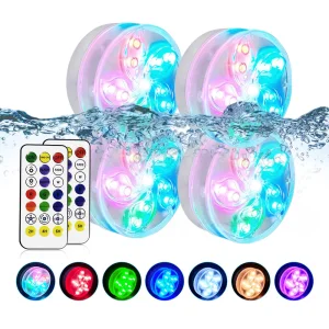 Mini Magnetic Battery RGB IP68 Waterproof Light