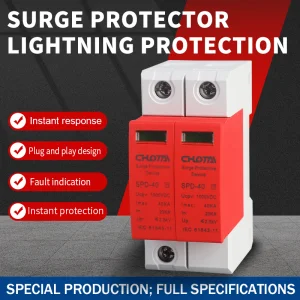 LONG TAI SPD-40 2P DC Surge Protector