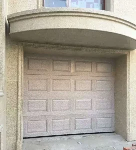 Space-Saving Flip Garage Door for Modern Villa Garage Use