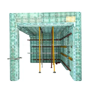 Modular Construction Formwork Plastic Panel System for Concrete Wall Column Slab