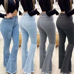 Calças Jeans Slim Fria Femininas