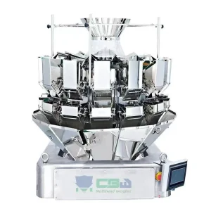 14 Head Automatic Combination Weigher Weighing Machine Sugar Nuts Multihead Weigher Packaging Machine
