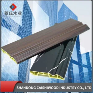Hot Sale Waterproof PVC/Spc Skirting Board Modern PVC/Spc Skirting Baseboards for Floors