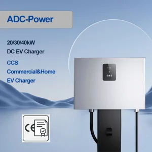 Wall Mounted 20kw-40kw DC EV Car Charging Station Electric Vehicle CCS Home Commercial DC EV Charger