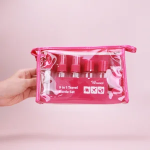 Plastic Bottle Packaging Set for Cosmetics