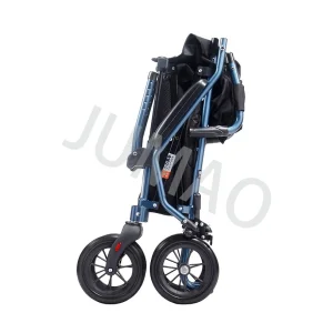 Durable Lightweight Transport Wheelchair with 250lb Load Capacity