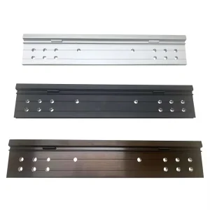 180 Degree Heavy Duty Continuous Geared Aluminum Hinge Concealed Leaf Design for Modern Door Usage