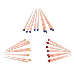 Colour-Coded Dental Gutta Percha Points with Size F1 F2 F3 for Dental Root Canal Treatment (YQD3-3)