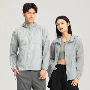 Ropa de protección solar UPF 40 para hombres y mujeres activos al aire libre