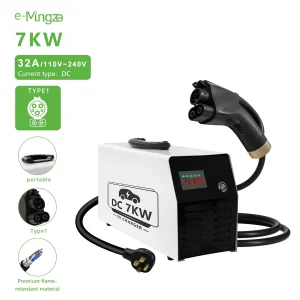 7kw CCS1 DC Portable EV Charger