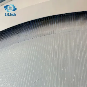Water Crown Stylish Modular Design for Interior Spaces Rain Water Curtain