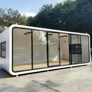 Advanced Container House Solar-Powered off-Grid Smart Apple Cabin with Ai Control