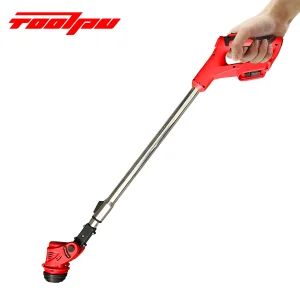 Desmalezadora Telescópica Inalámbrica Portátil Toolpu 1500g Diseño Ligero Motor Potente Cortadora de Césped