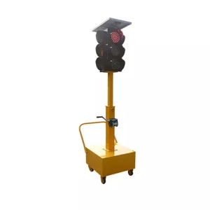 Solar Signal Lamp Arrow Traffic Cart Integrated Traffic Light Warning Lamp Portable Intersection Emergency Lights